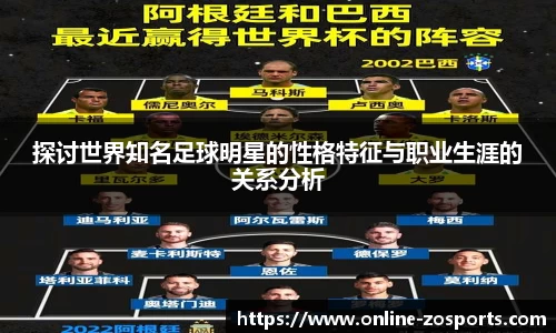 探讨世界知名足球明星的性格特征与职业生涯的关系分析